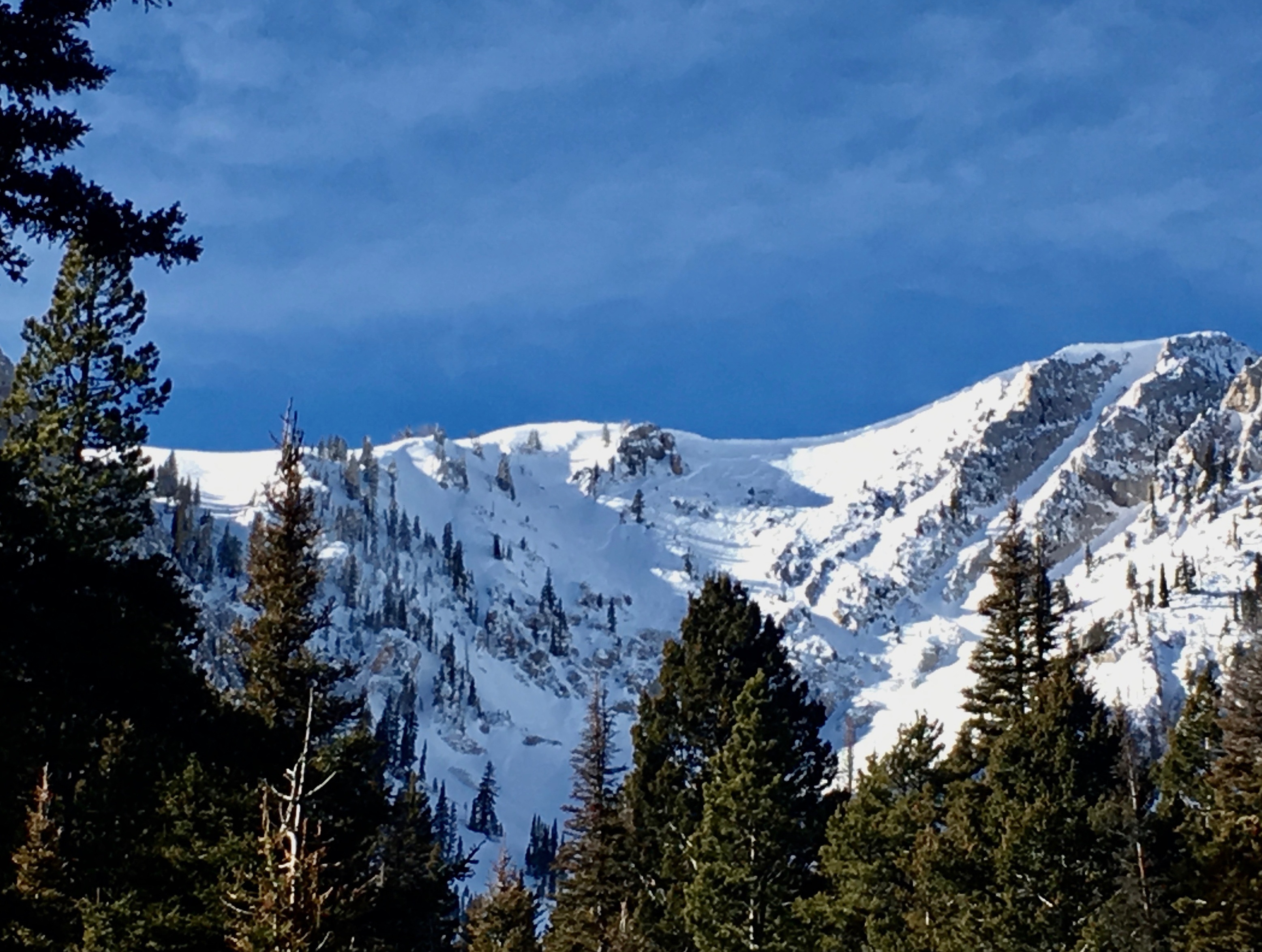 Natural Avalanche in Northern Bridgers Natural Avalanche in Northern Bridgers